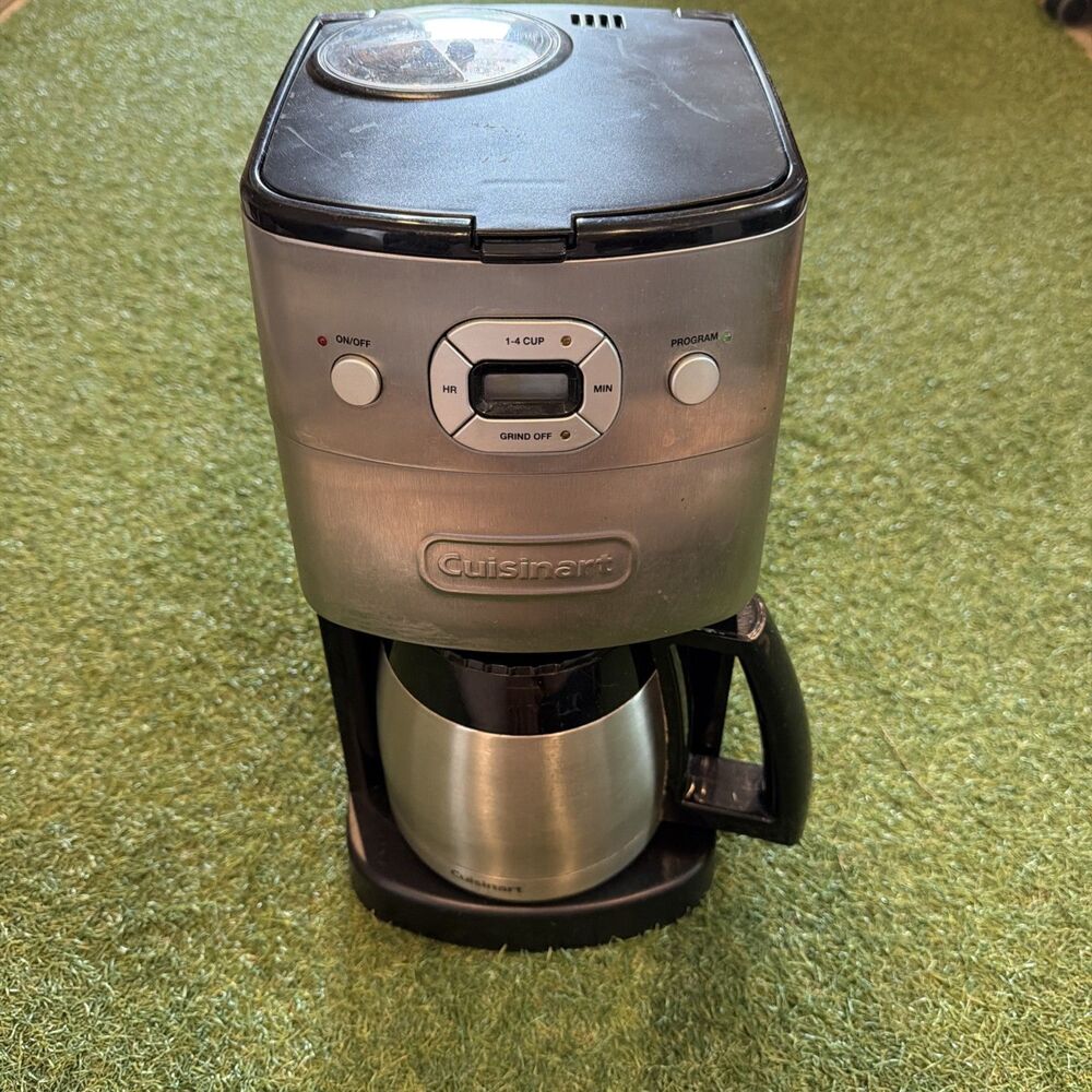 Cuisinart Grind & Brew Coffee Maker 10 Cup Thermal Carafe DGB-650 Excellent
